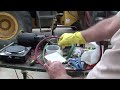 Vaporizing Gasoline-Diesel Fuel-Rubbing Alcohol on a Hot Plate 8-31-2011