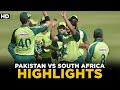 Highlights | Pakistan vs South Africa | T20I | CSA | MJ2A