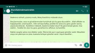 En Güzel Mi̇raç Kandi̇li̇ Mesajlari
