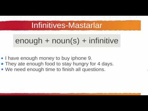 123 Infinitives Mastarlar 2