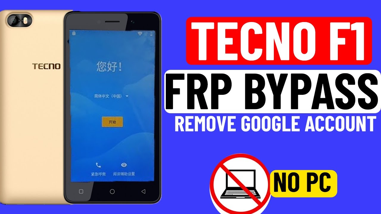 Tecno F1 Frp Bypass 2024 || TECNO F1 FRP Google Account Tecno F1 Frp Bypass 2024 || TECNO F1 FRP Google Account