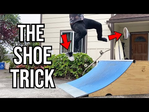 LANDING A TRICK WHILE MY SHOES FLY OFF