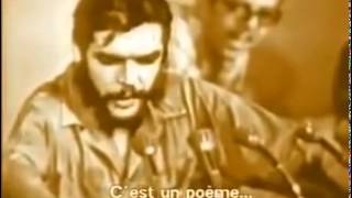 Che Guevara'dan kısa ve öz şiir
