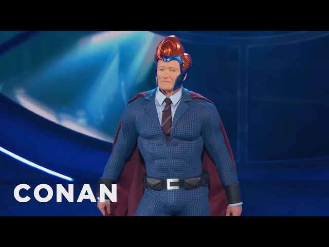 Conan Suits Up For Comic-Con - Video