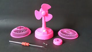 Cara memasang jala pelindung kipas angin mainan 1 - mini Fan toy