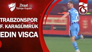 Edin Visca Trabzonspor 1 - 0 Fatih Karagümrük Ziraat Türkiye Kupası Yarı Final İlk Maçı