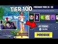 BUYING TIER 100 BATTLE PASS in SEASON 6! (Fortnite Battle Royale)