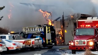 Steakhouse In Mont Tremblont Destroyed By Massive Fire