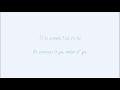 Indila - S.O.S (Lyrics in French & English)