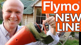 How To Change Flymo Strimmer Line Mini Trim St Trimmer String Spool