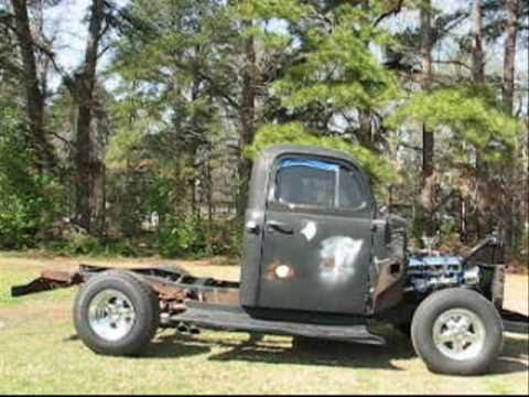 1950 ford f1 360 First start and run on road