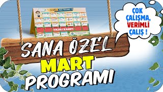 Sana Özel 11. Sinif Mart Ayi Programin Hazir