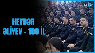 Əlahiddə Çevik Polis Alayında Tədbir - Ümummilli Liderin Misilsiz Xidmətlərindən Bəhs Olunub