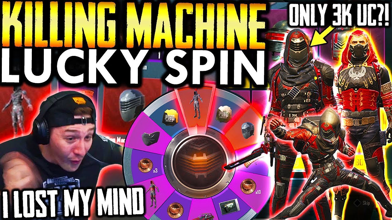 SO MUCH LUCK MY HEAD EXPLODED - KILLING MACHINE LUCKY DRAW