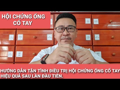 CÁCH XOA BÓP BẤM HUYỆT ĐIỀU TRỊ HỘI CHỨNG ỐNG CỔ TAY TẠI NHÀ. Hiệu quả ngay lập tức