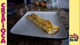 Crepioca - Cozinha prática - Receita fácil e simples