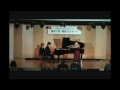 Akari OSAKI & Jun TATEOKA : Fantasy for flute and piano Op.79(by G.Faure)