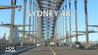 Driving Sydney 4K Hdr - Morning Drive - Australia