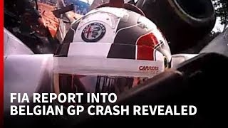 FIA report into Belgian GP crash reveals how halo saved Leclerc