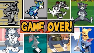 Evolution Of Tom And Jerry Games Death Animations & Game Over Screens 1989 - 2025
