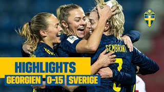 15-0 I Storsegern Mot Georgien