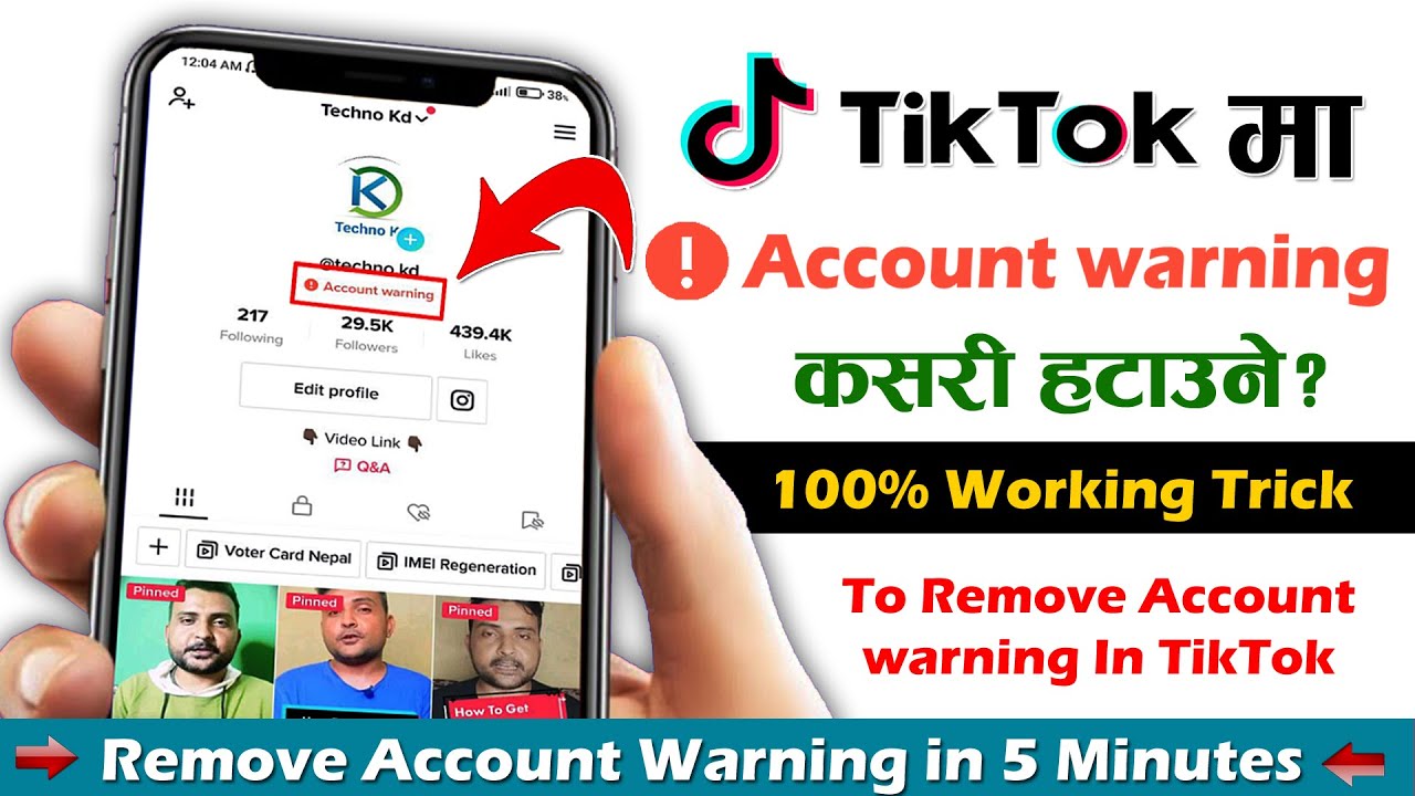 How To Solve TikTok “Account Warning” Problem? Fix And How To Solve TikTok “Account Warning” Problem? Fix And