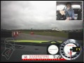 Dave Allport driving an Aston Martin Vantage like a boss