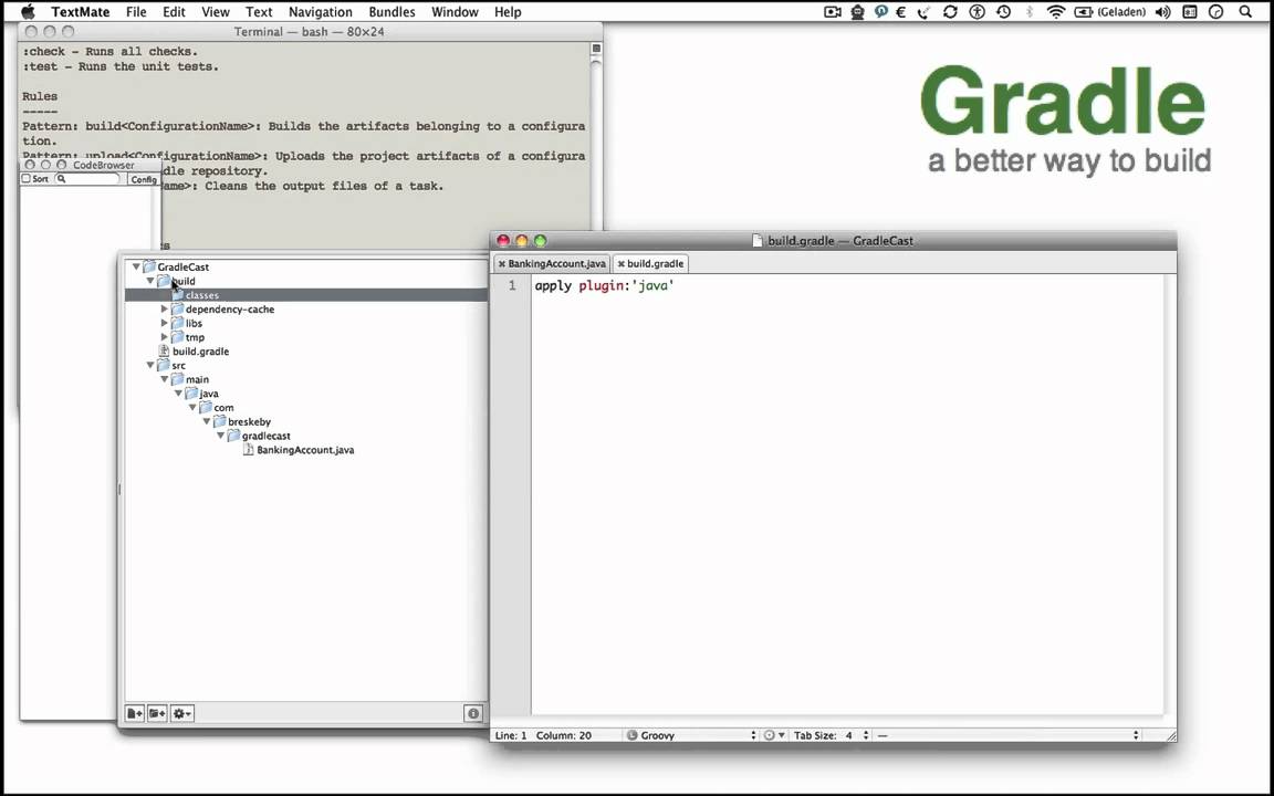 Gradle Tutorial Java Youtube | 1 gradlecast getting started with gradle youtube Gradle Tutorial Java Youtube | 1 gradlecast getting started with gradle youtube