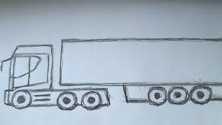 Tır çizim - Truck drawing