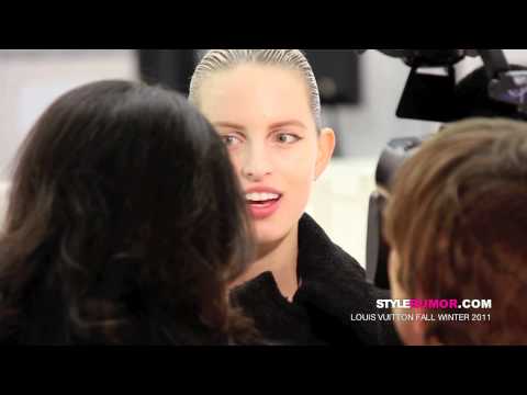 Louis Vuitton Fall Winter 2011 Backstage Kate Moss Smoking Stylerumorcom