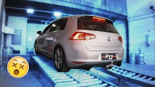 GOLF GTI, AUDI E JETTA ACELERANDO NO DINAMÔMETRO! ‹ Crowned Vlog ›