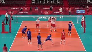 Volleyball France - Poland Amazing Tokyo Olympics Full Match