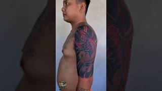 Cover Up Japanese Tattoo Di Lengan