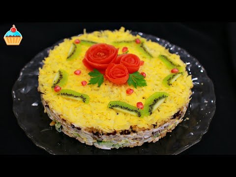 САЛАТ ЖЕНСКИЙ КАПРИЗ - ну, оОчень вкусный! САЛАТ ЖЕНСКИЙ КАПРИЗ - ну, оОчень вкусный!