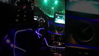 Mercedes Gece Araba Snapleri