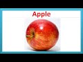learn fruit names