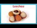 learn fruit names