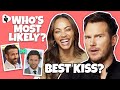 "I Can't Answer That!" 😂Guardians Of The Galaxy 3 | Chris Pratt & Zoe Saldana Play Who's Most Likely
