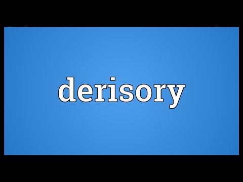 Header of derisory