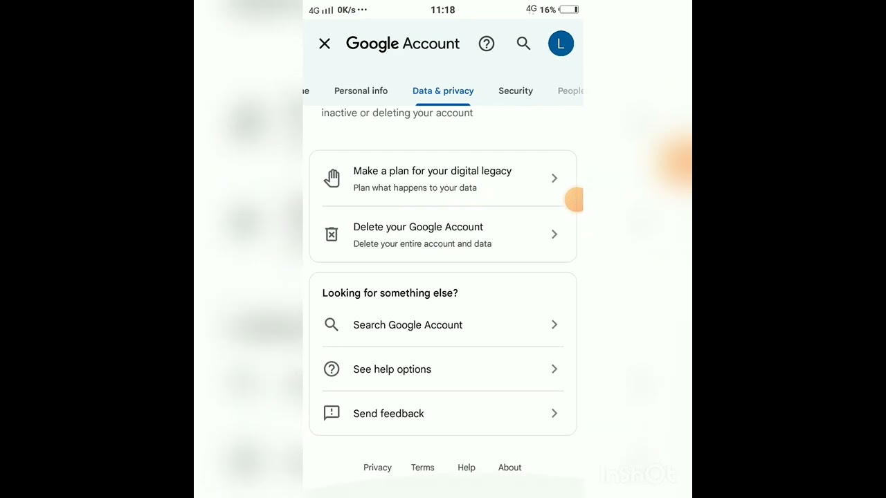 Remove account from google Remove account from google