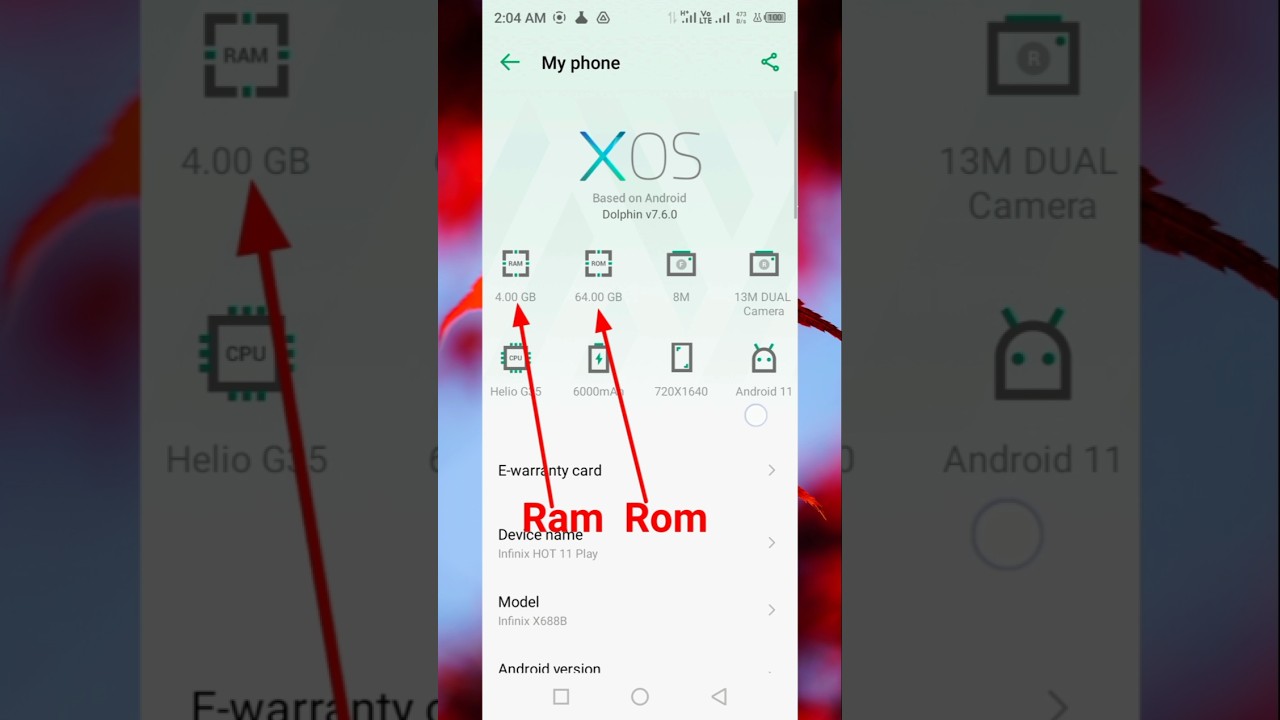 How to check Ram in all Infinix #shorts #infinix How to check Ram in all Infinix #shorts #infinix