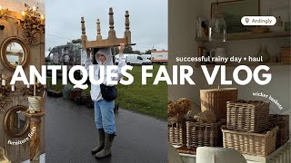 A Very Rainy Ardingly Antiques Fair