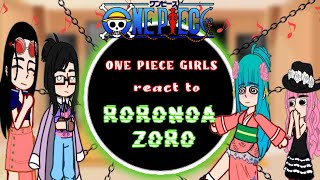 One Piece Girls React To Roronoa Zoro Ships Gacha React Full