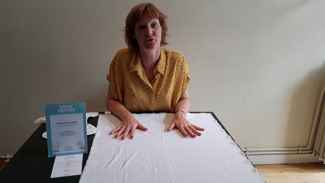 Padfold met extra absorptie vooraan voor jongens