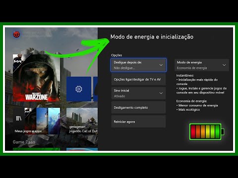 Modo de Energia e Inicialização do Xbox One e Xbox Series X|S Explicando o Básico