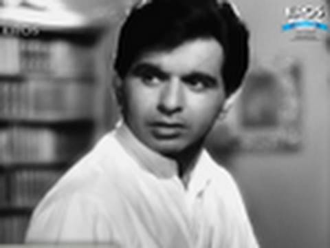 Dilip Kumar and Madhubala in a classic scene - Amar