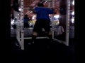 275 low bar squat form check and failure