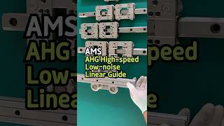 Cost-Effective Ams Ahg High-Speed Low-Noise Linear Guide Made Of Stainless Steel.
