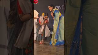 Navya Nair Gives D To Her Teacher