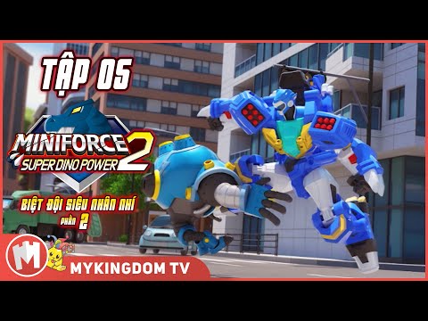 MINIFORCE 3 BIỆT ĐỘI SIÊU NHÂN NHÍ Phần2 | Tập 05: Đây Cũng Là Volt Tốc ĐộKia Cũng Là Volt Tốc Độ